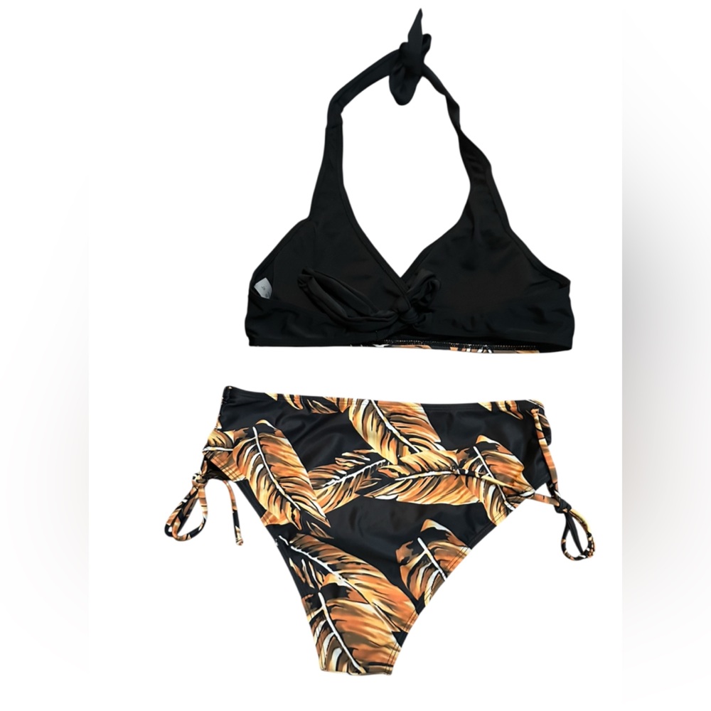 NWOT Halter Top Bathing Suit- X-Large - Picture 2 of 5